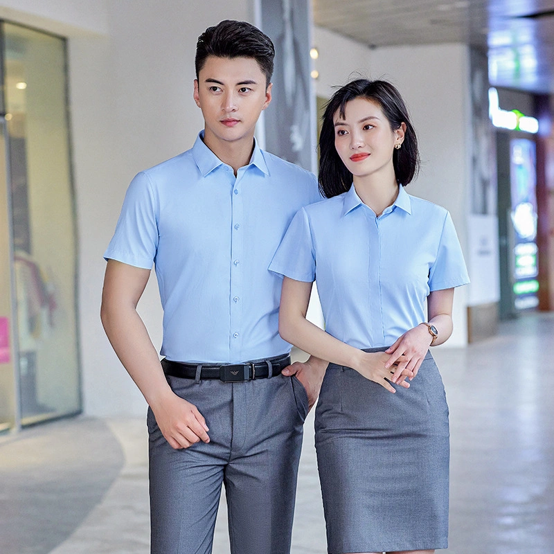 Men′ S and Women′ S Same Business Dress Shirt Tooling